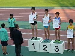陸上競技部　神奈川県中学校陸上競技選手権で優勝しました