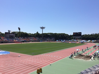 陸上競技部　全日本中学校通信陸上競技神奈川県大会に出場しました