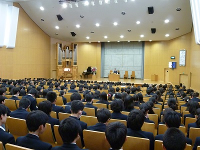 校長のつぶやき（２）～礼拝に想う～