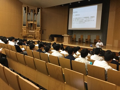 3年生　地球市民講座スタート