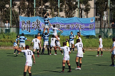 高校男子ラグビー部 全国大会県予選準決勝進出