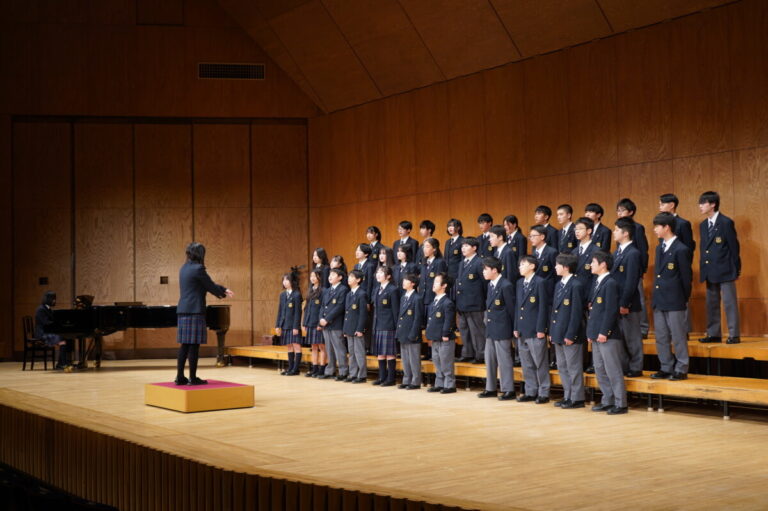中学合唱コンクールを行いました | 関東学院六浦中学校・高等学校