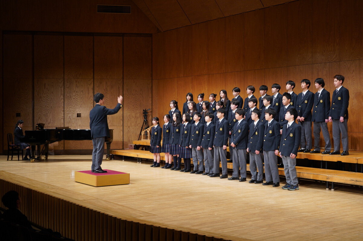 中学合唱コンクールを行いました | 関東学院六浦中学校・高等学校